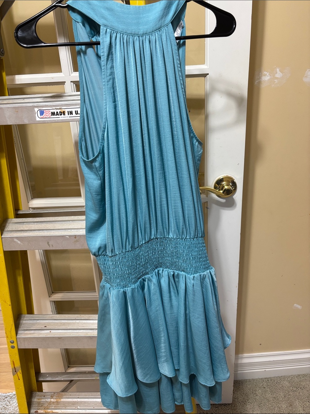 Venus Carribean blue boutique dress